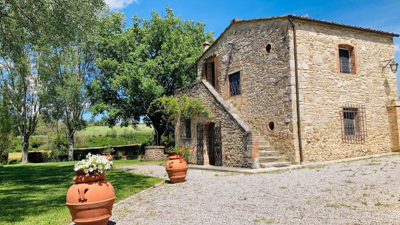 Podere La Chiusella B&B Раполано-Терме Экстерьер фото