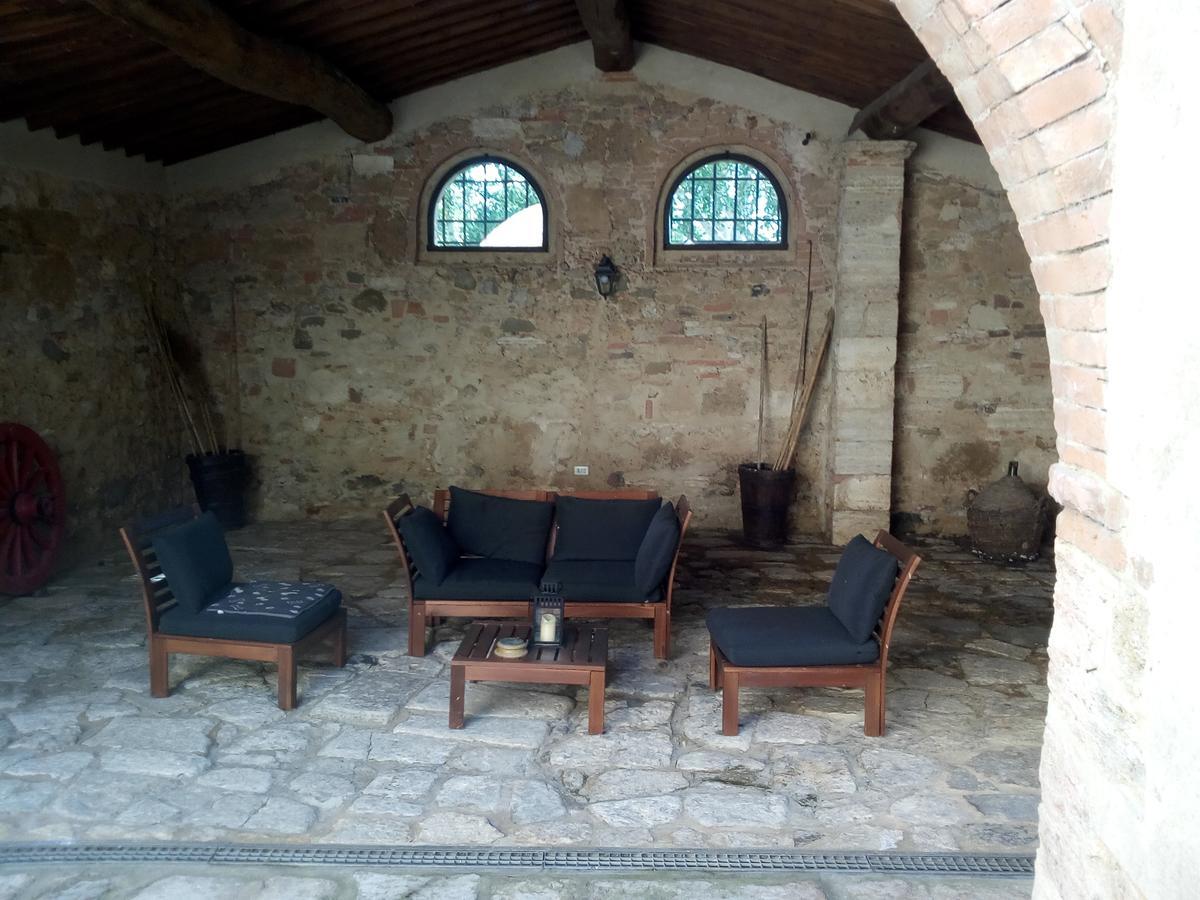 Podere La Chiusella B&B Раполано-Терме Экстерьер фото