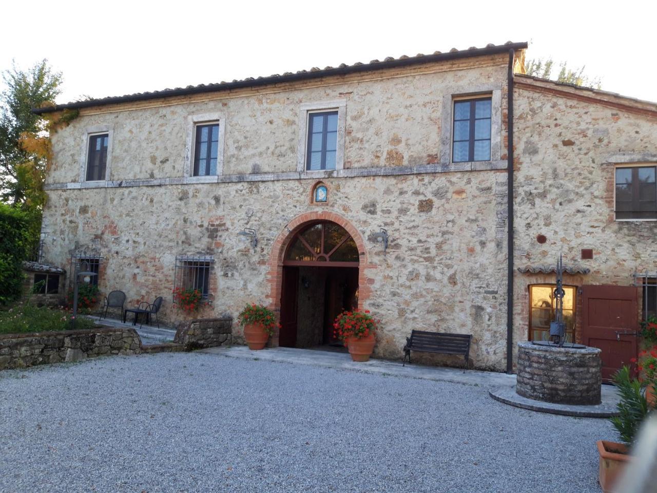 Podere La Chiusella B&B Раполано-Терме Экстерьер фото